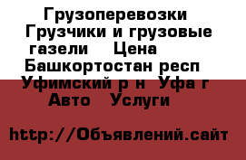 Грузоперевозки. Грузчики и грузовые газели. › Цена ­ 250 - Башкортостан респ., Уфимский р-н, Уфа г. Авто » Услуги   